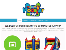 Tablet Screenshot of hoosierhop.com